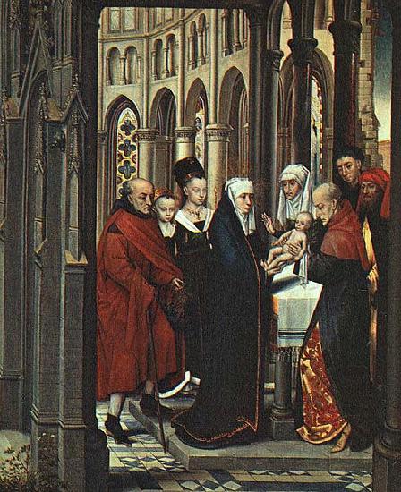 Hans Memling The Presentation in the Temple France oil painting art